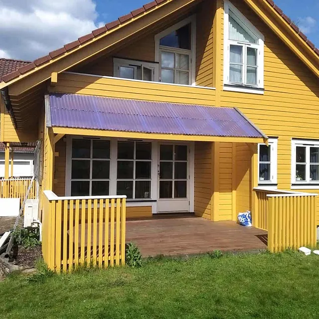 Gult hus